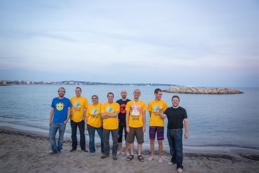 L'équipe d'organisation du Riviera Dev