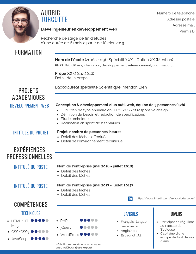 Cv 3Eme Pdf Exemple De CV Pour Apprentissage Mod le Gratuit HPCNOB Cv 3Eme Pdf Exemple De CV Pour Apprentissage Mod le Gratuit HPCNOB